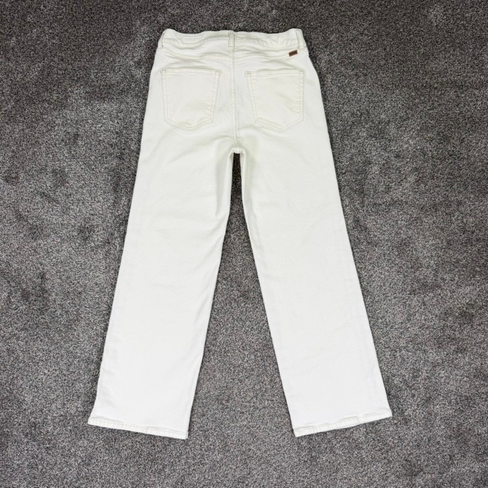 AYR The Secret Sauce Wide Leg Jeans Off White Cream High Rise Size 30S USA Made - Picture 2 of 13